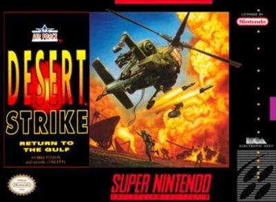 Desert Strike: Return to the Gulf (Super Nintendo SNES) Cartridge Only Tested! - Image 1 of 2