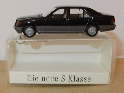 A Rara WIKING Ho 1/87 Mercedes Benz S-KLASSE 500 Sale Limousine Nero #15802 Box - Immagine 1 di 4