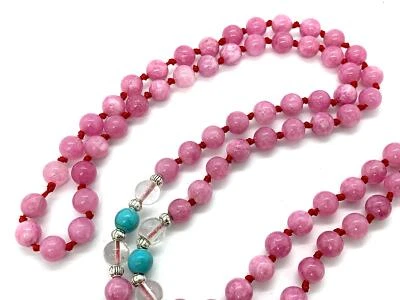 Awaken Your Kundalini Energized 7 Chakra mala Hand Knotted 108 mala beads - Image 1 of 4