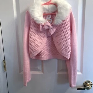 NWT Gymboree Long Sleeve Shrug Sweater Size 7-8 - Picture 1 of 5