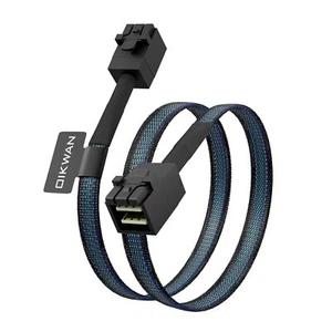 Internal HD Mini SAS SFF-8643 Internal Cable Compatible RAID or PCI 1.6FT/0.5M - Picture 1 of 7