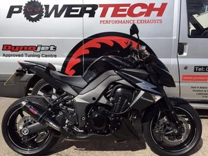 KAWASAKI Z1000 2011 EN GPS RENDIMIENTO CARBONO STUBBY CARRETERA LATAS LEGALES ESCAPE - Imagen 1 de 2