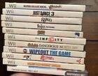 Nintendo Wii 11 Game Lot Used All Discs Tested And Functional