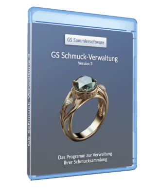GS Schmuck-Verwaltung 3 - Software zur Verwaltung Ihrer Schmucksammlung - Bild 1 von 4