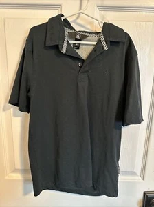 Volcom Boys Wowzer Polo Black Size 8 - Picture 1 of 3
