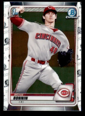 2020 Bowman Chrome Draft #BD74 Bryce Bonnin - Image 1 of 2