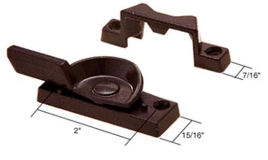 CRL F2552 Bronze Window Sash Lock with 2" Screw Holes - Picture 1 of 4
