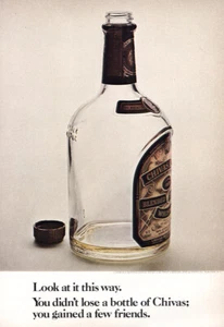 1969 Chivas Regal: Look At It This Way Vintage Print Ad - Bild 1 von 1