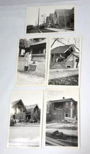 Helena Earthquake 1935 Homes Damaged Photos lot Montana Belongings on Street Vtg - Picture 1 of 4