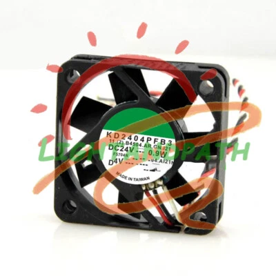 For SUNON KD2404PFB3 DC24V 0.9W 4CM 40*40*10mm Inverter Cooling Fan 3pin - Image 1 of 3