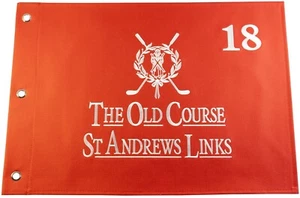 LIMITED EDITION St Andrews The Old Course Red Golf Pin Flag Open Championship ⛳️ - Bild 1 von 2