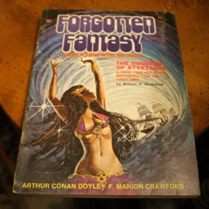 Forgotten Fantasy ~ 1970 October ~ The Goddess of Atvatabar - Imagen 1 de 1