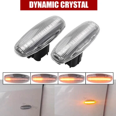 For Toyota Yaris / Vios 2014-2019 LED Sequential Side Marker Light Indicator - Image 1 of 4