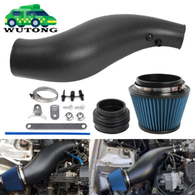 Cold Air Filter Intake Pipe Kit Power High Flow For Honda Civic 1992-2000 EG EK Foto 1 de 4