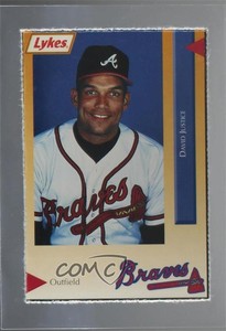 1994 Lykes Atlanta Braves David Justice
