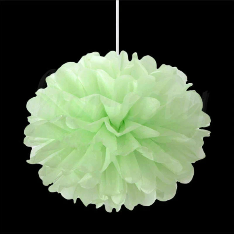 5pcs Tissue Paper Pom Poms Flower Ball Wedding Party Birthday Decoration - Image 1 of 4