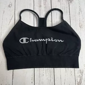 Champion Sports Bra Womens Size Small Graphic Print Logo Spell Out - Picture 1 of 5