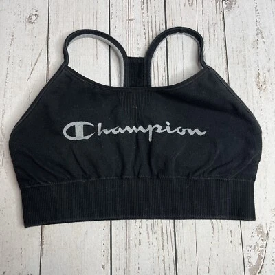 Champion Sports Bra Womens Size Small Graphic Print Logo Spell Out - Image 1 of 4