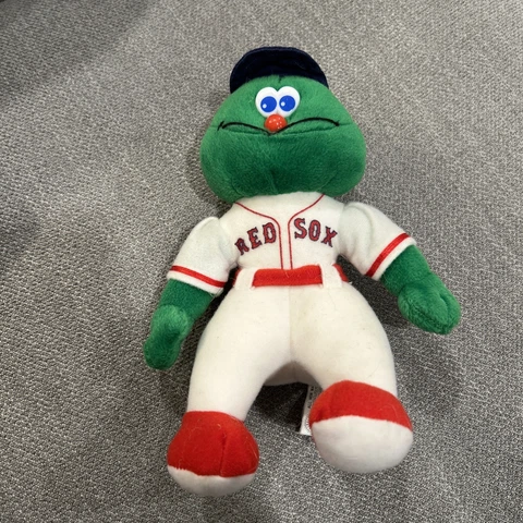 Vintage Twins Enterprise Boston Red Sox Wally The Green Monster 8” Bean Plush Cover