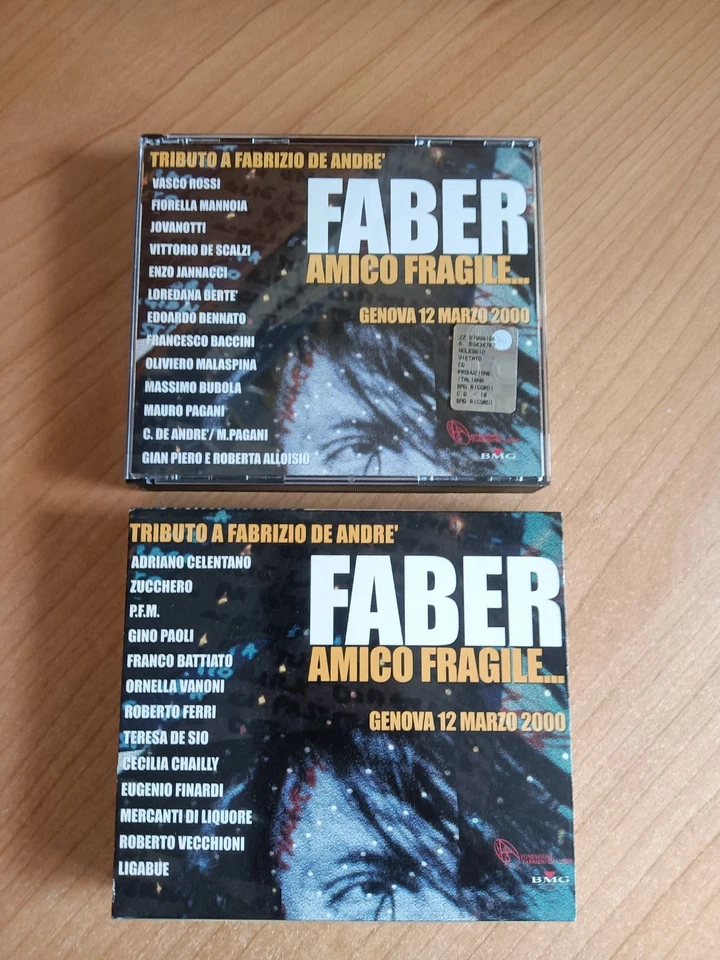 Faber amico fragile - Genova 12 marzo 2000 cd - Immagine 1 di 4