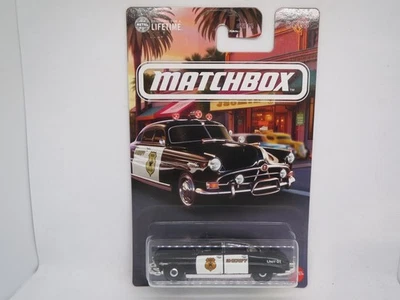 Matchbox 2025 Local Cruisers 1951 Hudson Hornet Sheriff MB1046 BRAND NEW MOC - Image 1 of 3