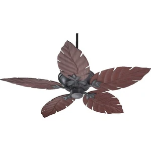 Monaco - Patio Fan in style - 52 inches wide by 16.73 inches high-Toasted Sienna - Picture 1 of 1