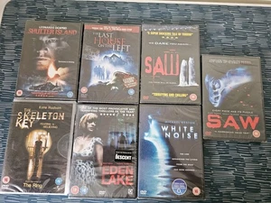7 Horror Movies Sealed & Unopened - Picture 1 of 9