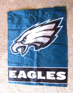 Bandera y pancarta de la casa de los Philadelphia Eagles de la NFL - Imagen 1 de 3