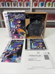 Nights Into Dreams (Sega Saturn) Big Box w/3D Control Pad Complete CIB Reg Card
