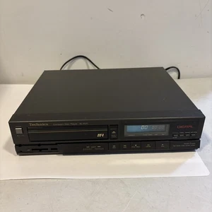 TECHNICS SL-PJ11 CD Compact Disc Player Vintage 1986 - Turns On - PARTS ONLY! - Picture 1 of 14