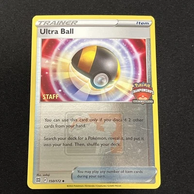 Pokémon STAFF Ultra Ball North America International Championships Promo 150/17 - Image 1 of 2