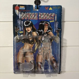 Double Impact Jazz Figure Skybolt Toys 1997 Crystal Edition MOC Damaged Card - Bild 1 von 12