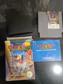 Retro de Chip 'n Dale Rescue Rangers para NES Nintendo: videojuego vintage