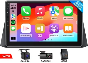 Android 14 10.1" Coche Estéreo Radio CarPlay Unidad Principal WiFi para Honda Accord 08-12 - Imagen 1 de 20