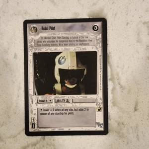 Pilota Ribelle (Revisionato in anteprima) | Decifra Star Wars CCG | NM/LP - Foto 1 di 2