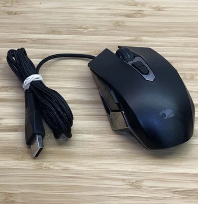 IBuyPower Color Changing USB Wired Gaming Mouse MOU-IBP-9711 7 Button Mouse - Image 1 of 4