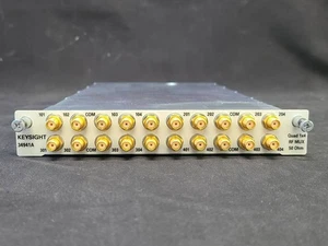 Keysight 34941A Quad 1X4 50 Ohm 3 Ghz Multiplexer Modul GEBRAUCHT - Bild 1 von 7