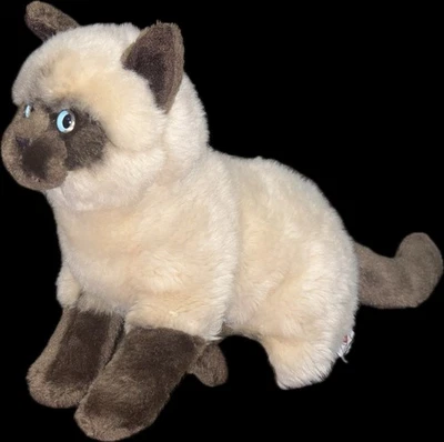 RARE Ganz Webkinz Signature Siamese Cat WKS1034 Plush Retired No Code US6 - Image 1 of 4