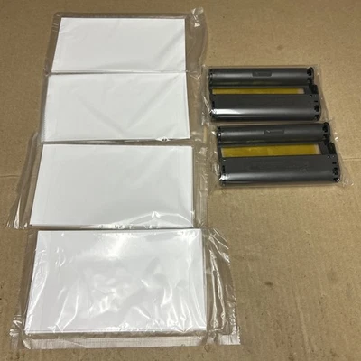 Canon Color Ink / Paper Set 4x6 in 144 Sheets & 2 Inks- NEW No Box - Image 1 of 4