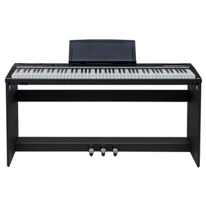 keymaXX Piano Numérique 88 Touches, Léger Pondéré, 128 Voix, Métronome - Photo 1/8