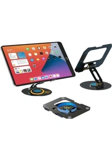 Verstellbarer Tablet Halter 360 drehbarer Ständer für Schreibtisch 4"-16" Tablet NEU - Bild 1 von 5