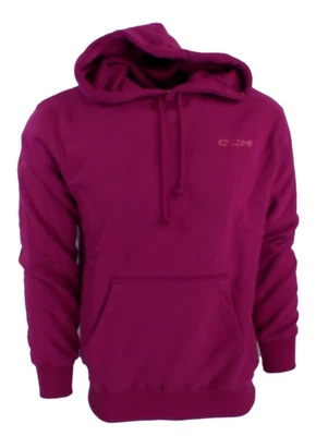 CCM Hockey Casual Fleece Hoodie Senior/Adult (FHO53A) - Boysenberry - Image 1 of 2