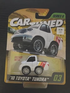 Car Tuned 2025 Series 6 #03 White ‘10 Toyota Tundra Pickup 4x4 Series - Picture 1 of 1