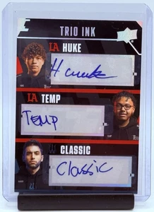 2021 Upper Deck Call of Duty League Trio Ink Huke Temp Classic #TI-HTS Auto - Bild 1 von 2