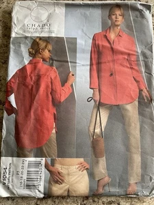Uncut VOGUE CHADO RALPH RUCCI Muster V1054 Misses SHIRT & HOSE 16-18-20-22-24 - Bild 1 von 3