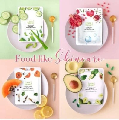 PureSense Sheet mask Natural & Organic For Hydrated Skin mask - Image 1 of 4