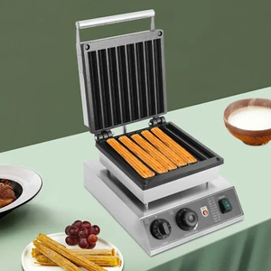 Máquina para hacer 8 churros máquina para hacer gofres eléctrica máquina para magdalenas máquina para panadería 1500 W - Imagen 1 de 23