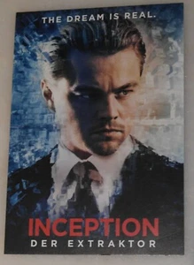 Cartolina tratto dal film "INCEPTION" - Personaggio : DICAPRIO - Foto 1 di 2