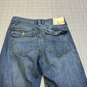 Pepe Denim Jeans Mens 34 Back Pocket Flap Y2k Hip Hop Streetwear - Picture 1 of 10