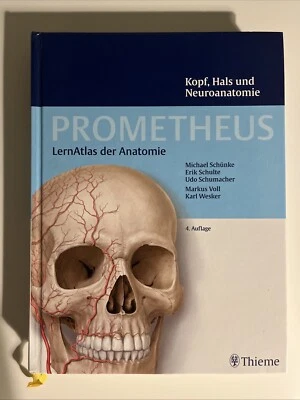 Prometheus Lernatlas Der Anatomie - Kopf, Hals, Neuroanatomie, 4. Auflage - Bild 1 von 3